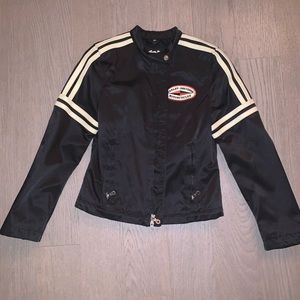 Harley Davidson Black Motorcycle Riding Jacket Size XS women’s